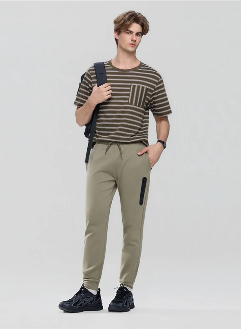 جيوردانو Men’s Slim Taper Cotton Stretch Jogger Pants